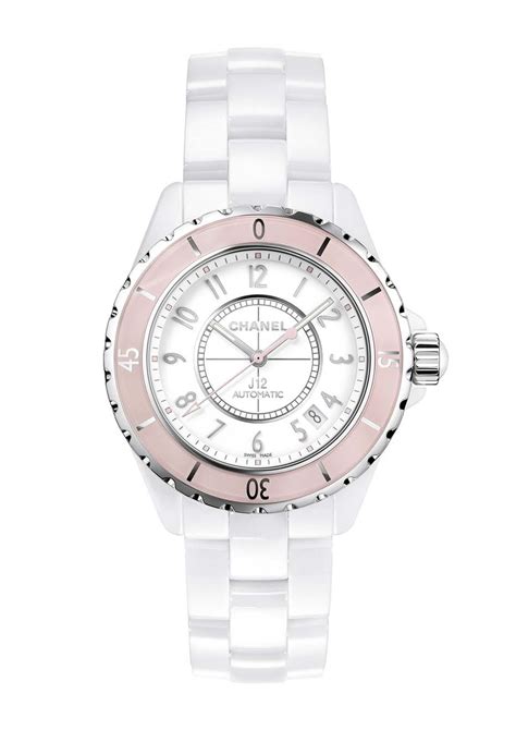 pink chanel watch